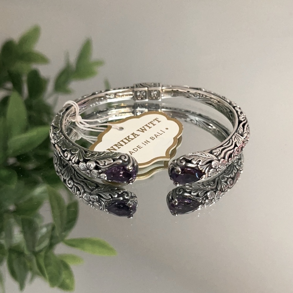 ✨🔮ANNIKA WITT 925 STERLING SILVER BRACELET🔮✨ - Picture 8 of 11